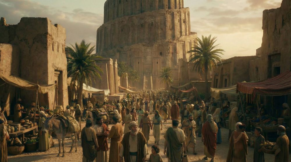 Cinematic landscape of desert dunes